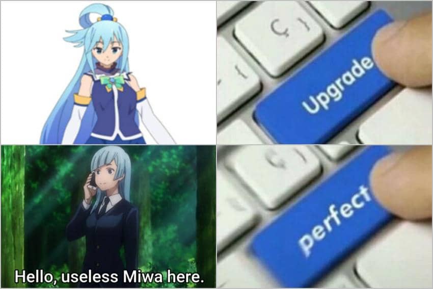 meme karakter anime versi ditingkatkan