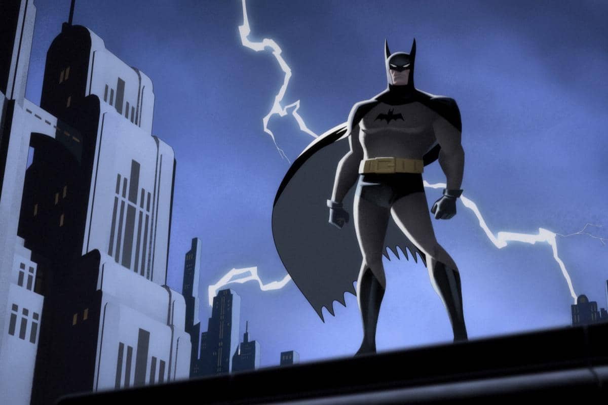 adegan dalam serial Batman: Caped Crusader