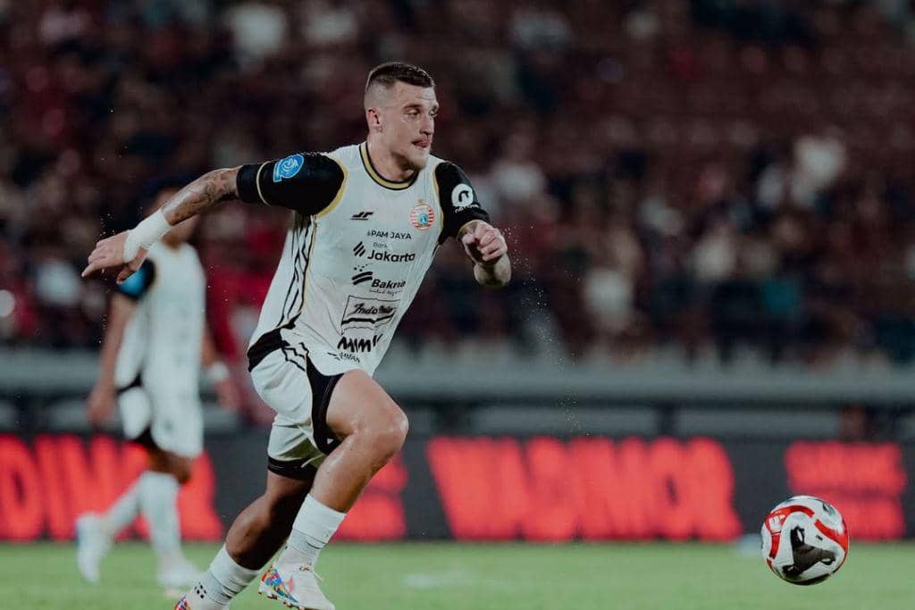 Pemain Persija yakni Fabio Calonego