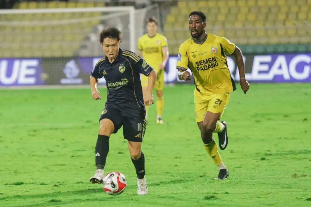 PSM Makassar versus Semen Padang di musim 2025/2026.