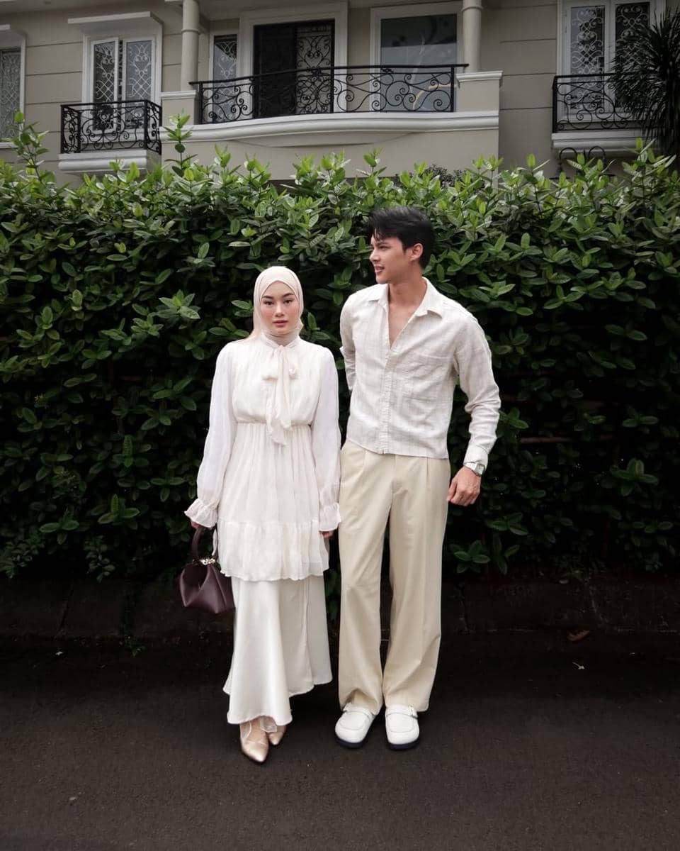 Mix and Match White Outfit ala Dinda Hauw