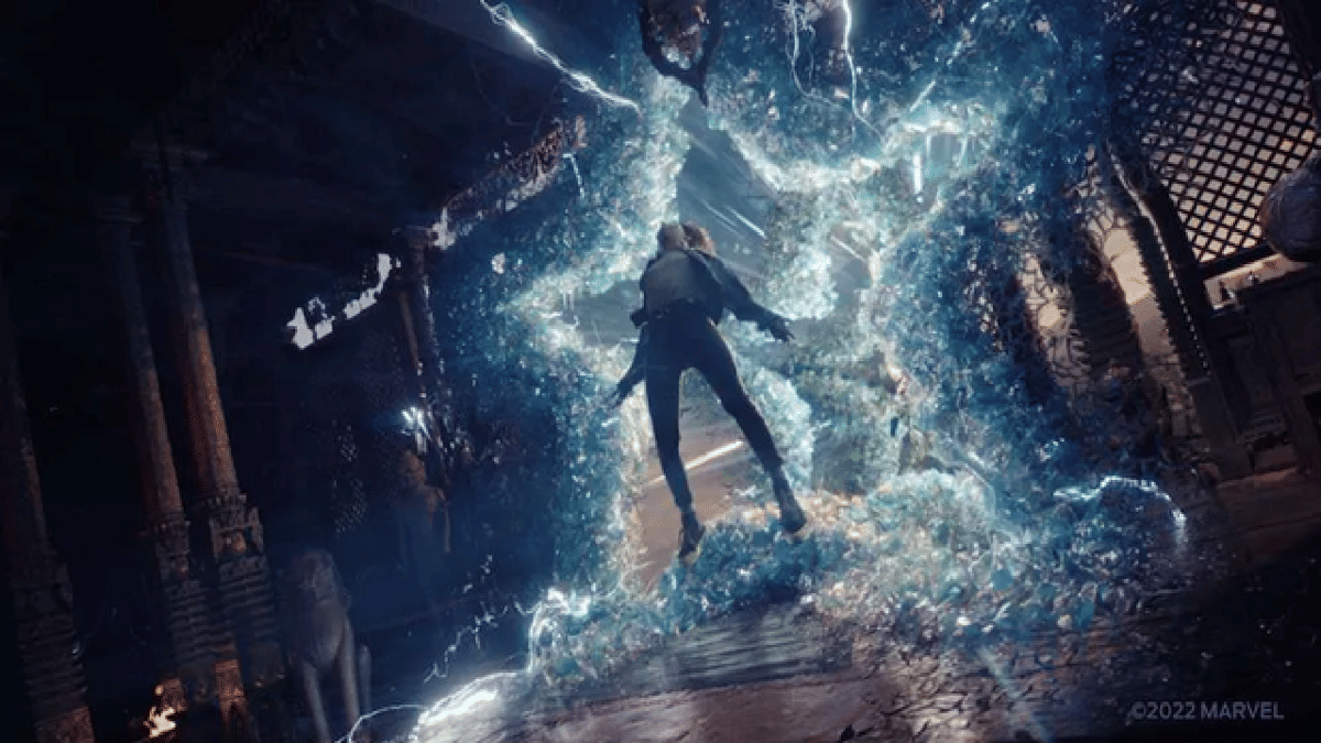 America Chavez membuka gerbang multiverse