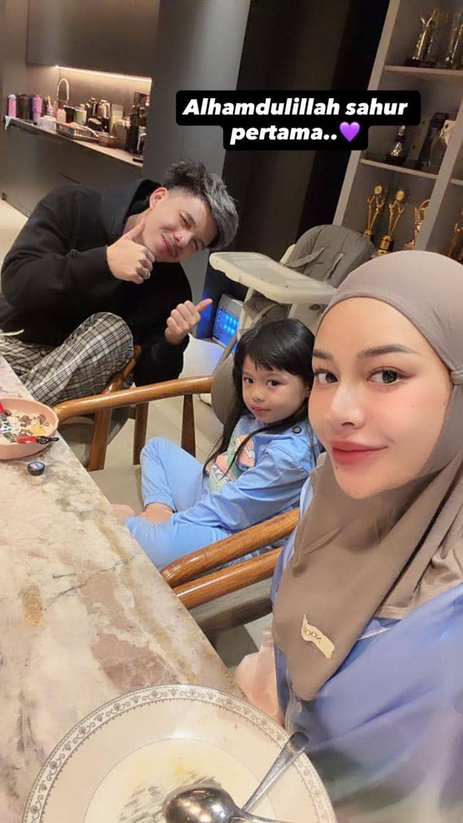 Anak Seleb Sahur di Hari Pertama Ramadan 2026