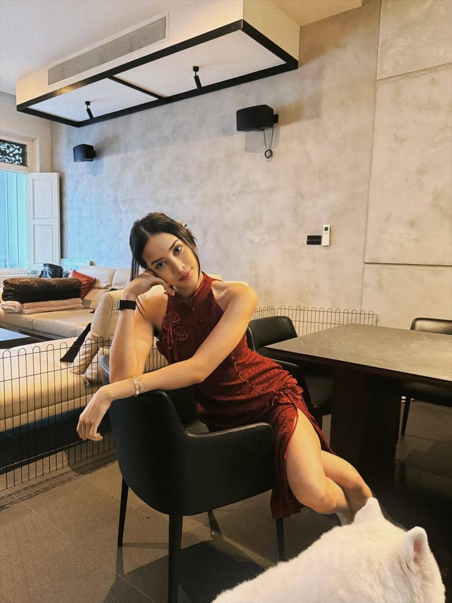 Anya Geraldine ikut rayakan Imlek bareng kekasih