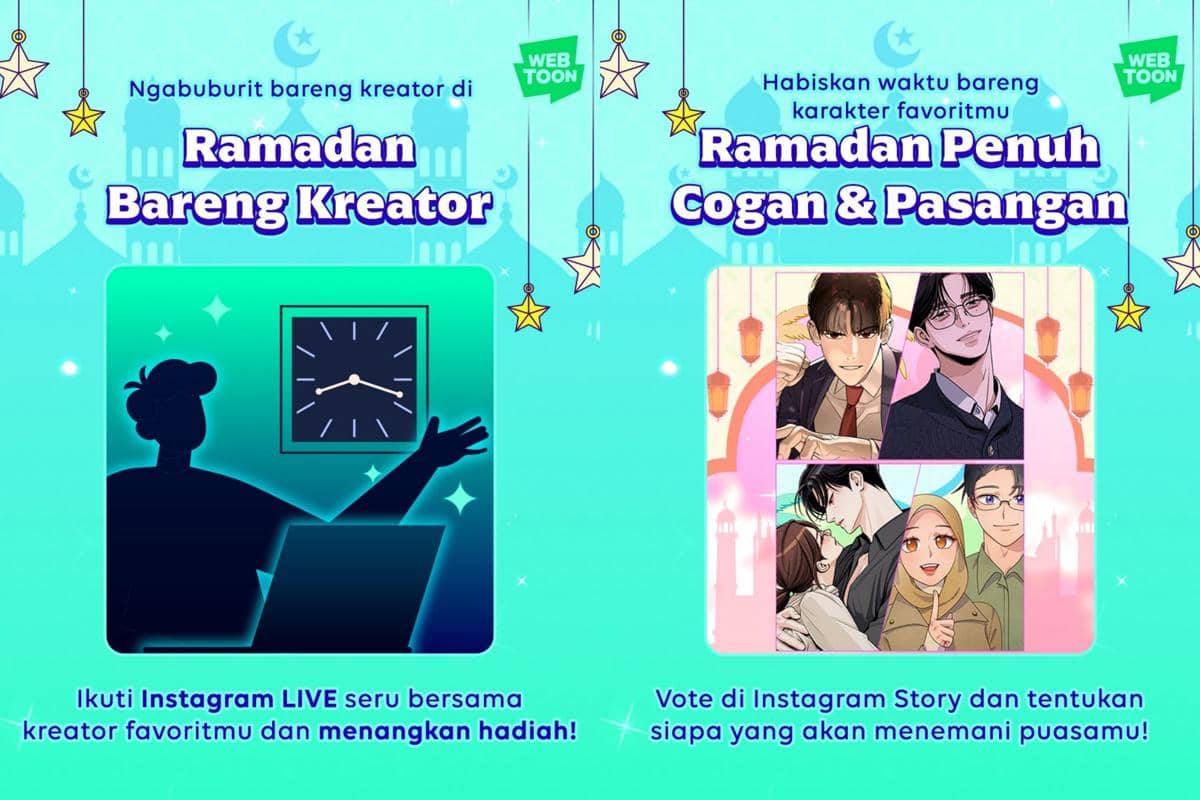 Ini Cerita Eksklusif Buat Ngabuburit di WEBTOON dan Promonya | IDN Times
