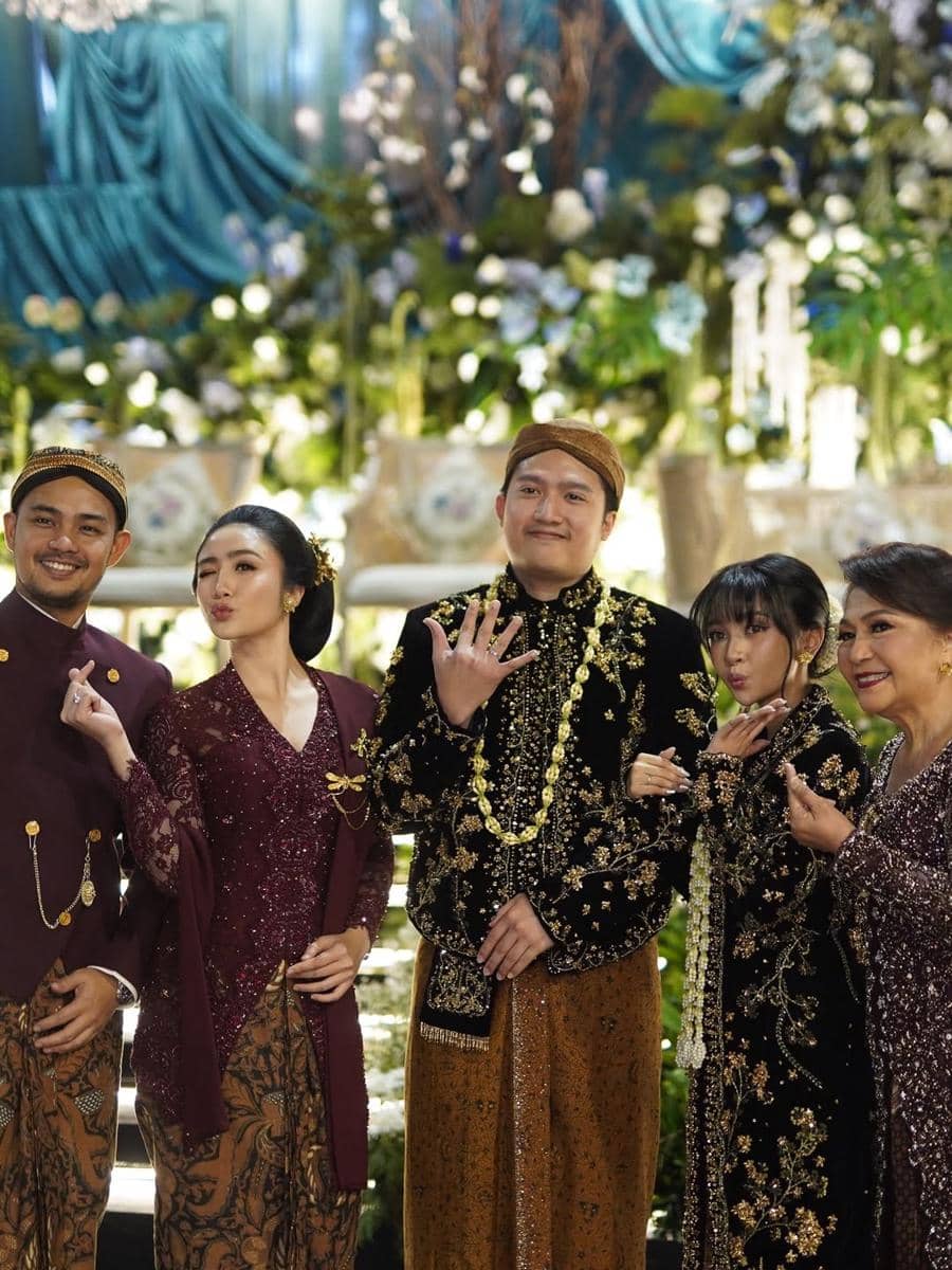 potret pernikahan ipar Febby Rastanty 