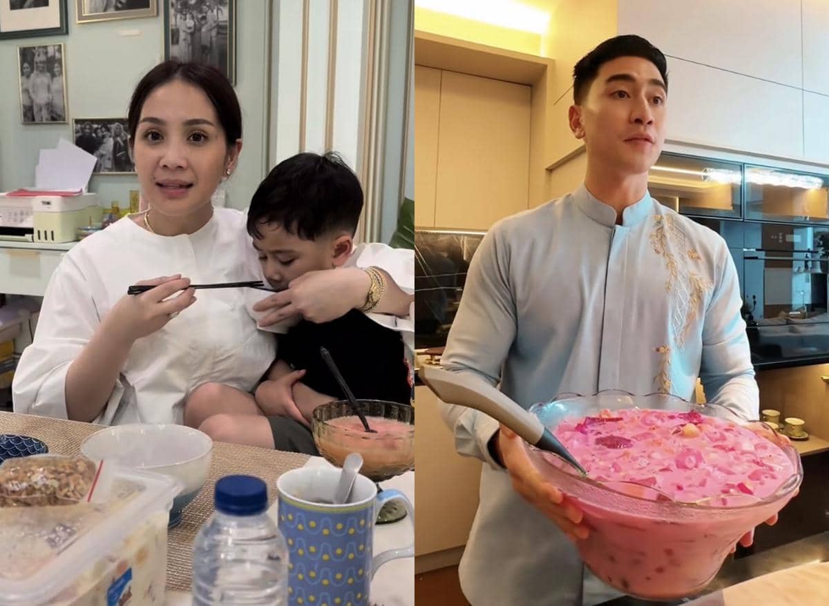 potret artis buka puasa perdana di Ramadan 2026