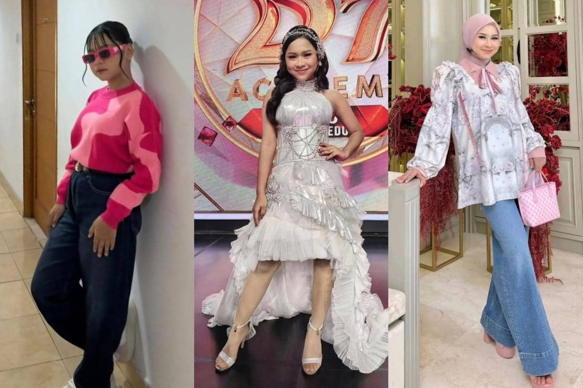 9 Inspirasi Gaya April DA7, Ada Hijab Look Santun sampai Style Glam ...