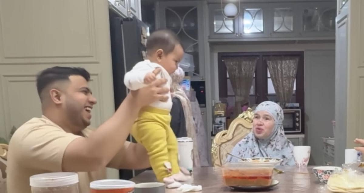 Sahur perdana keluarga Fadil Jaidi Ramadan 2026