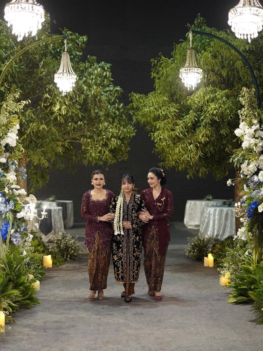 potret pernikahan ipar Febby Rastanty 