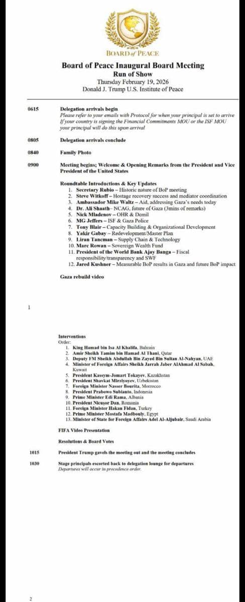 Rundown KTT BoP, Keturunan Palestina Cuma Diberi Waktu Bicara 3 Menit