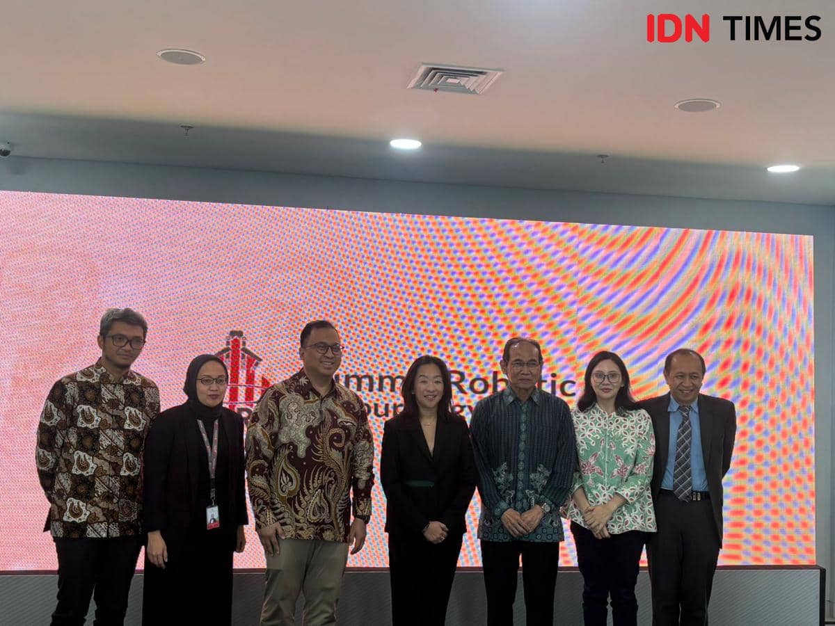 Peluncuran Summit Robotic & Endourology Institute Eka Hospital pada Rabu (18/2/2026) di Eka Hospital MT Haryono, Jakarta.