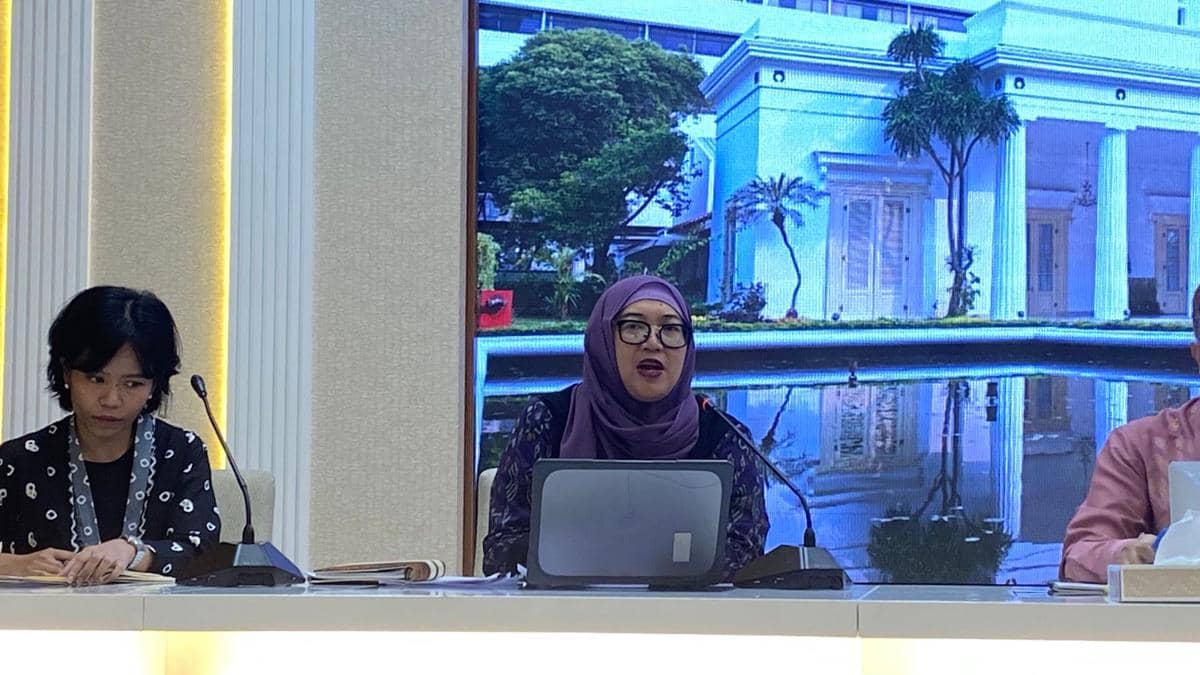 Direktur HAM dan Migrasi Kemlu RI, Indah Nuria Savitri. 