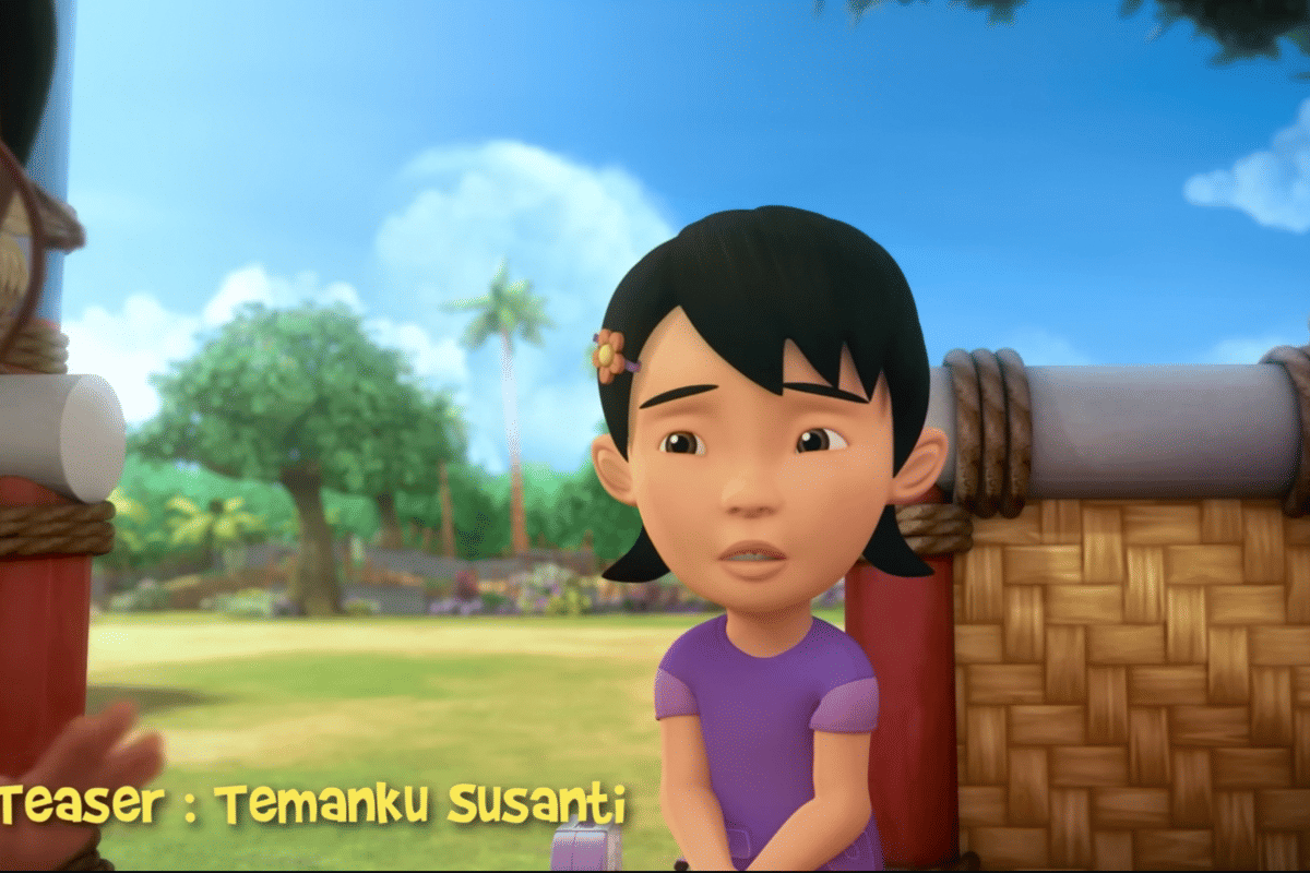 potret Susanti di Upin&Ipin 
