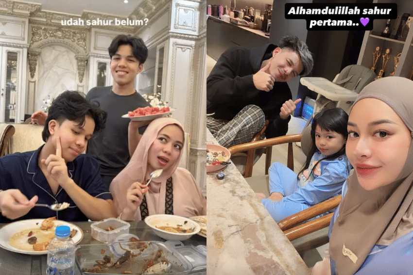 momen sahur pertama artis