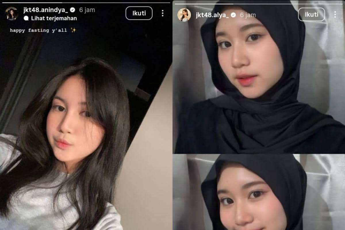 Anindya dan Alya JKT48