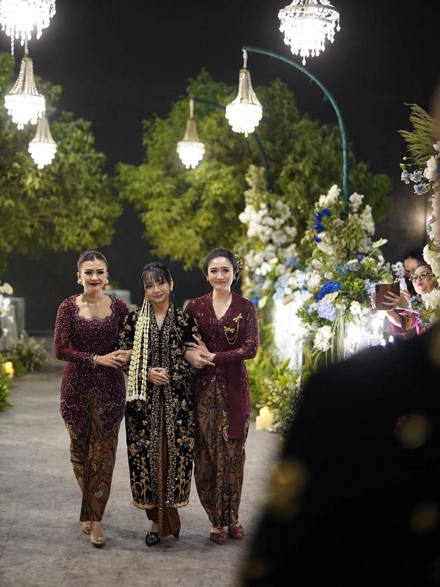 potret pernikahan ipar Febby Rastanty 