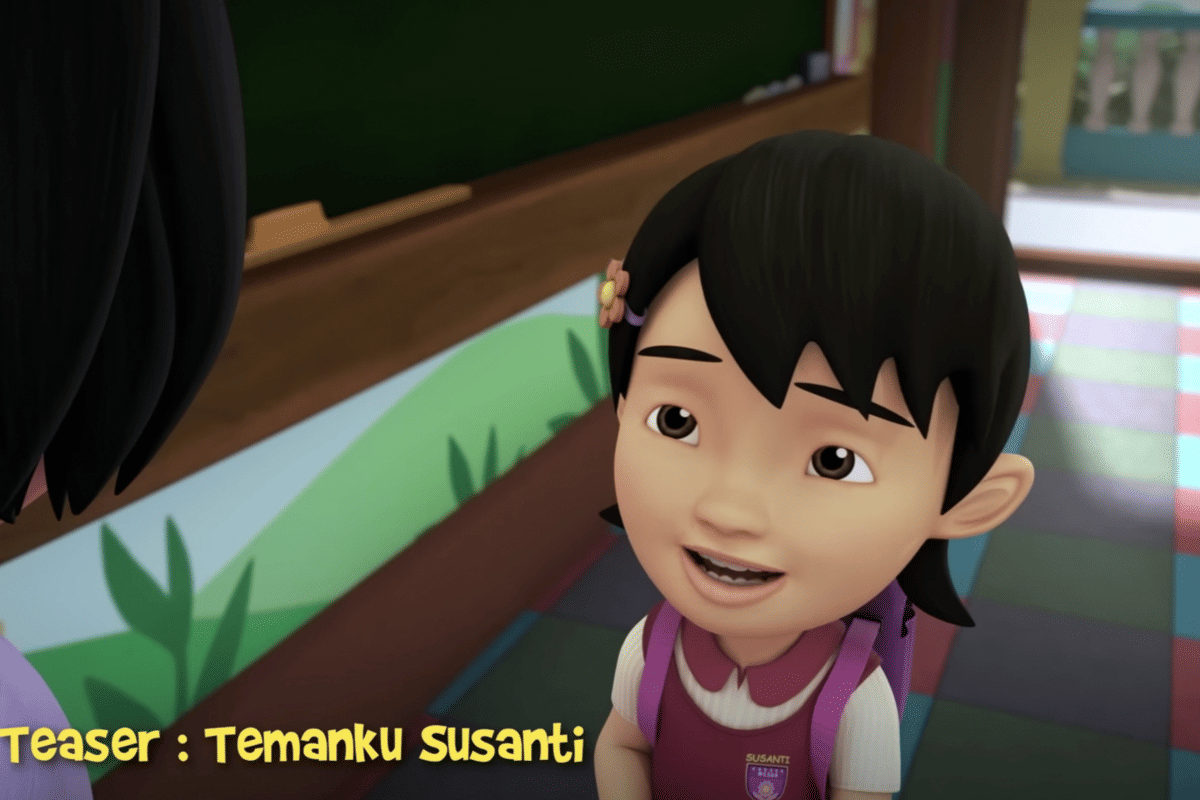potret Susanti di Upin&Ipin