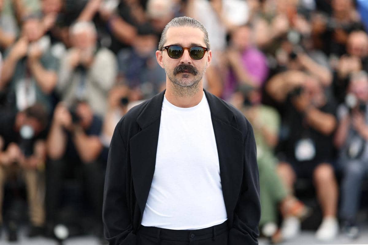 Shia LaBeouf di Film Festival Cannes, 18 Mei 2025