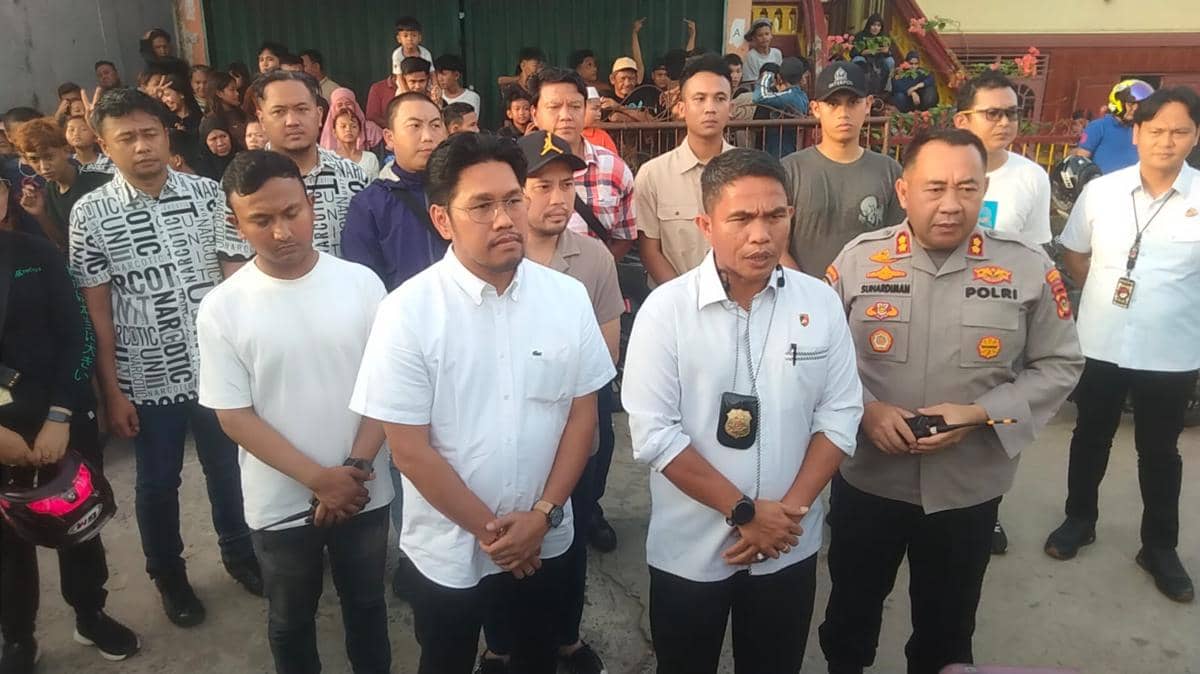 Tim gabungan aparat kepolisian