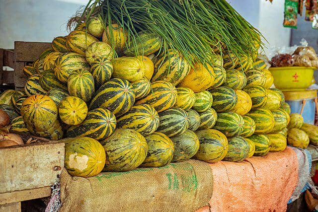 ilustrasi blewah yang siap dijual