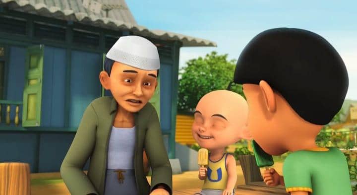 cuplikan Upin & Ipin episode "Hasil Tempatan"