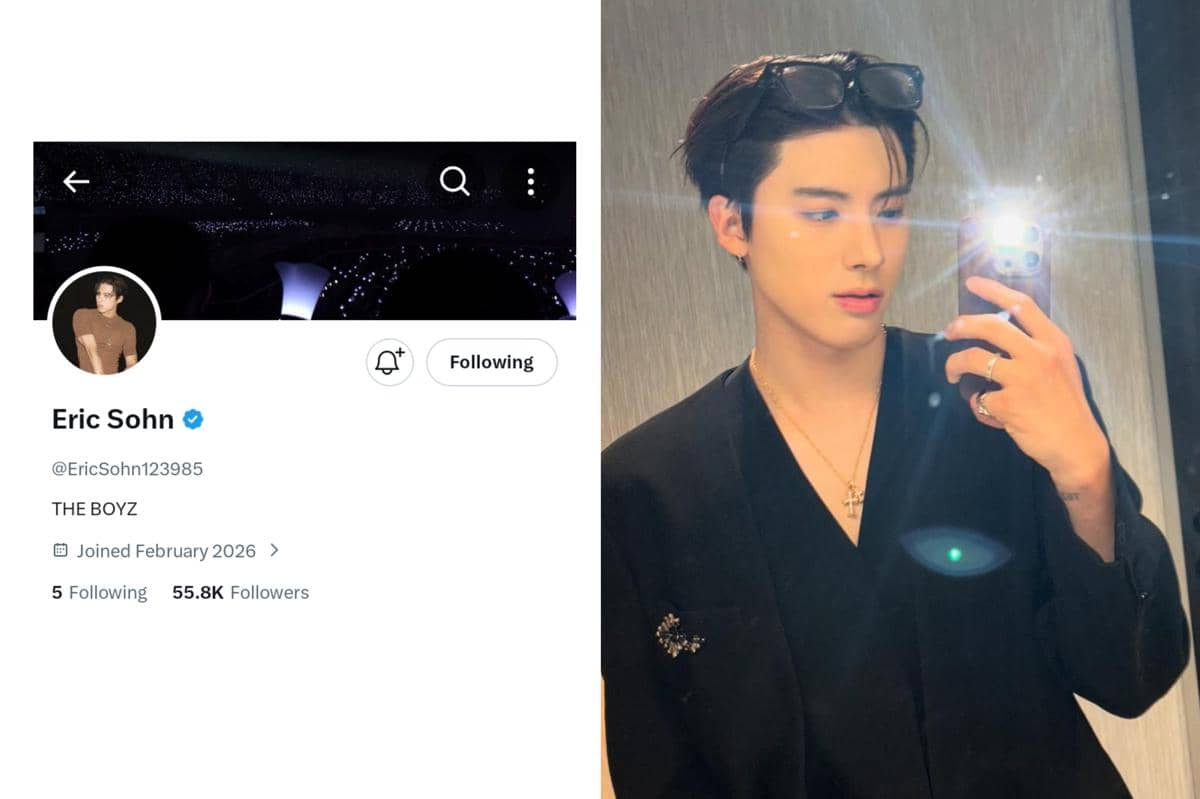 Eric THE BOYZ dan akun X resminya