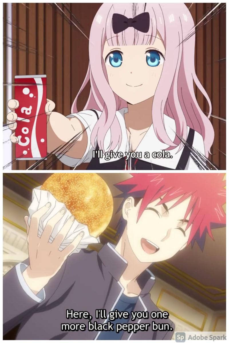 meme momen anime nuansa mirip