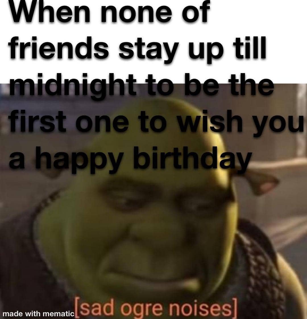 meme kartun tentang ulang tahun