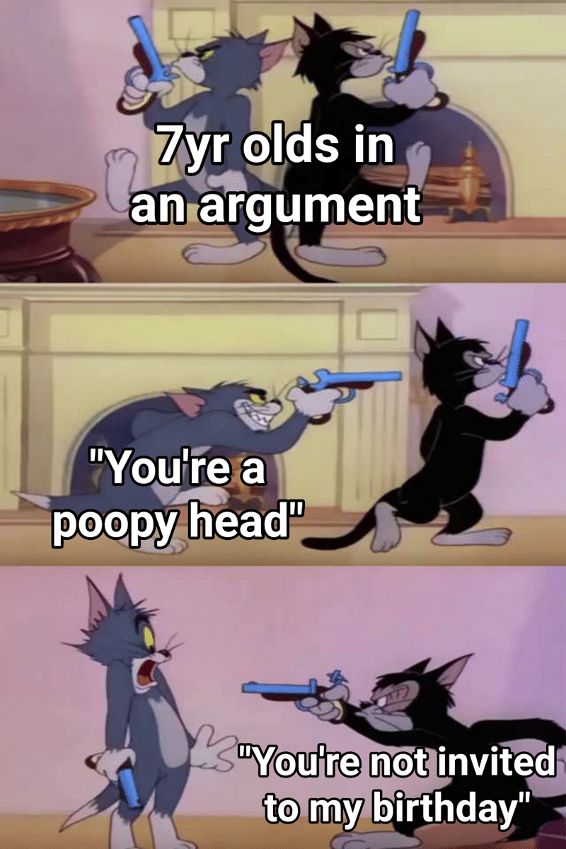 meme kartun tentang ulang tahun