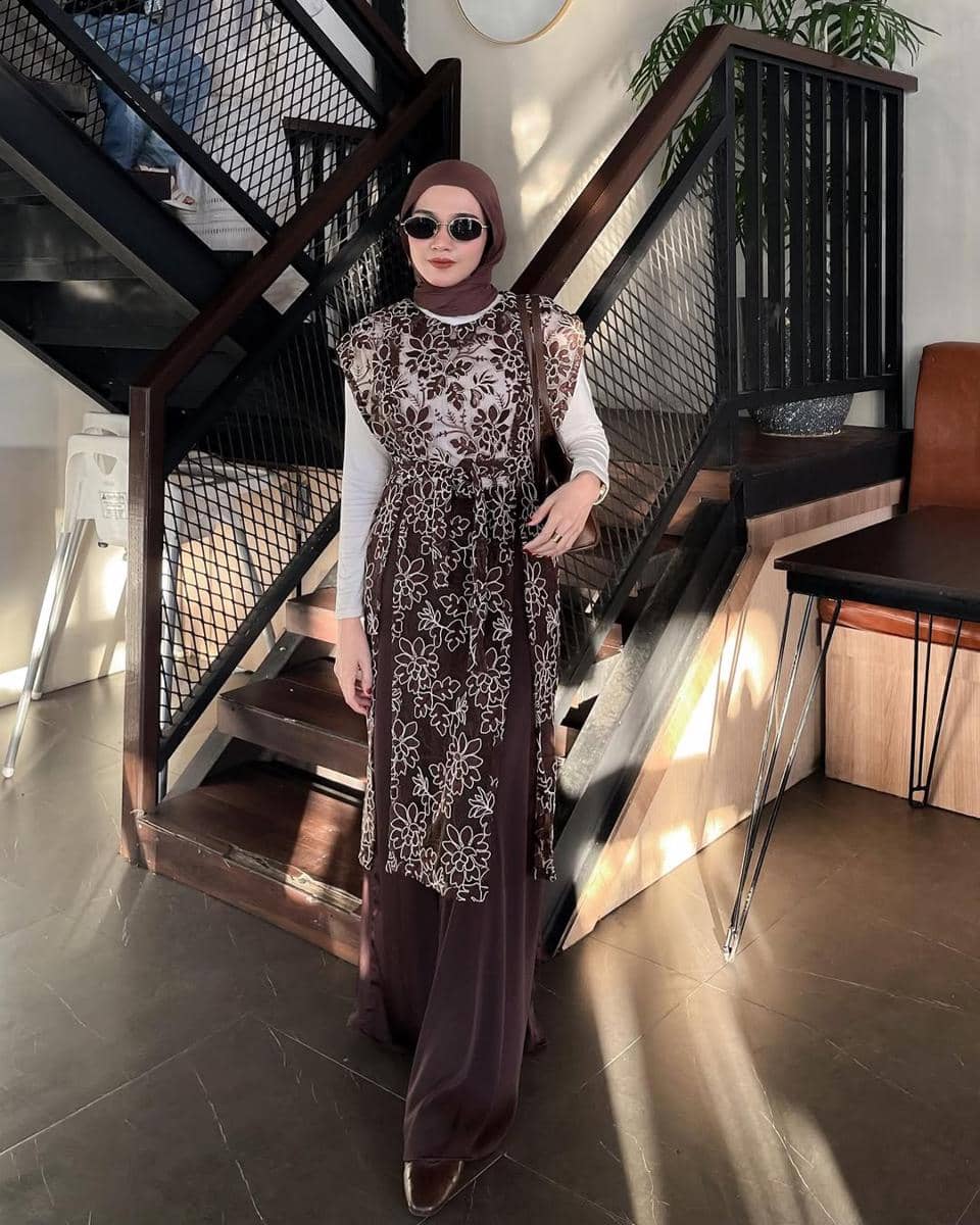 OOTD Lebaran ala Lisna Feri