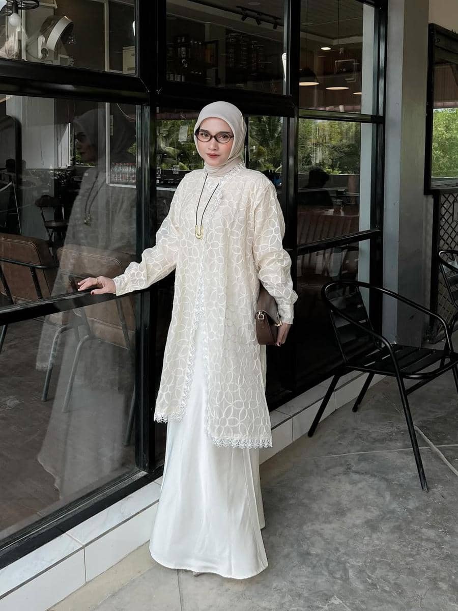 OOTD Lebaran ala Lisna Feri