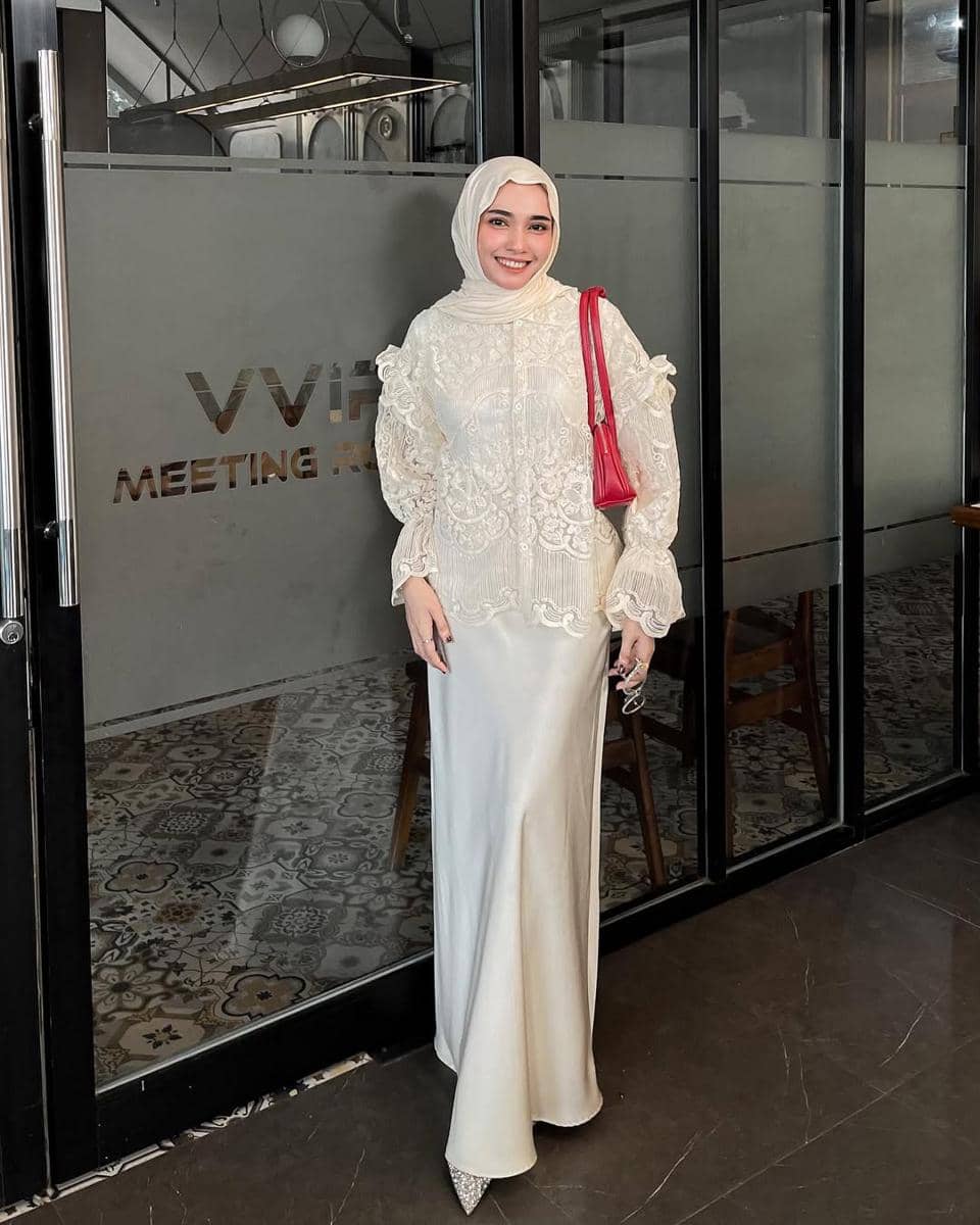 OOTD Lebaran ala Lisna Feri