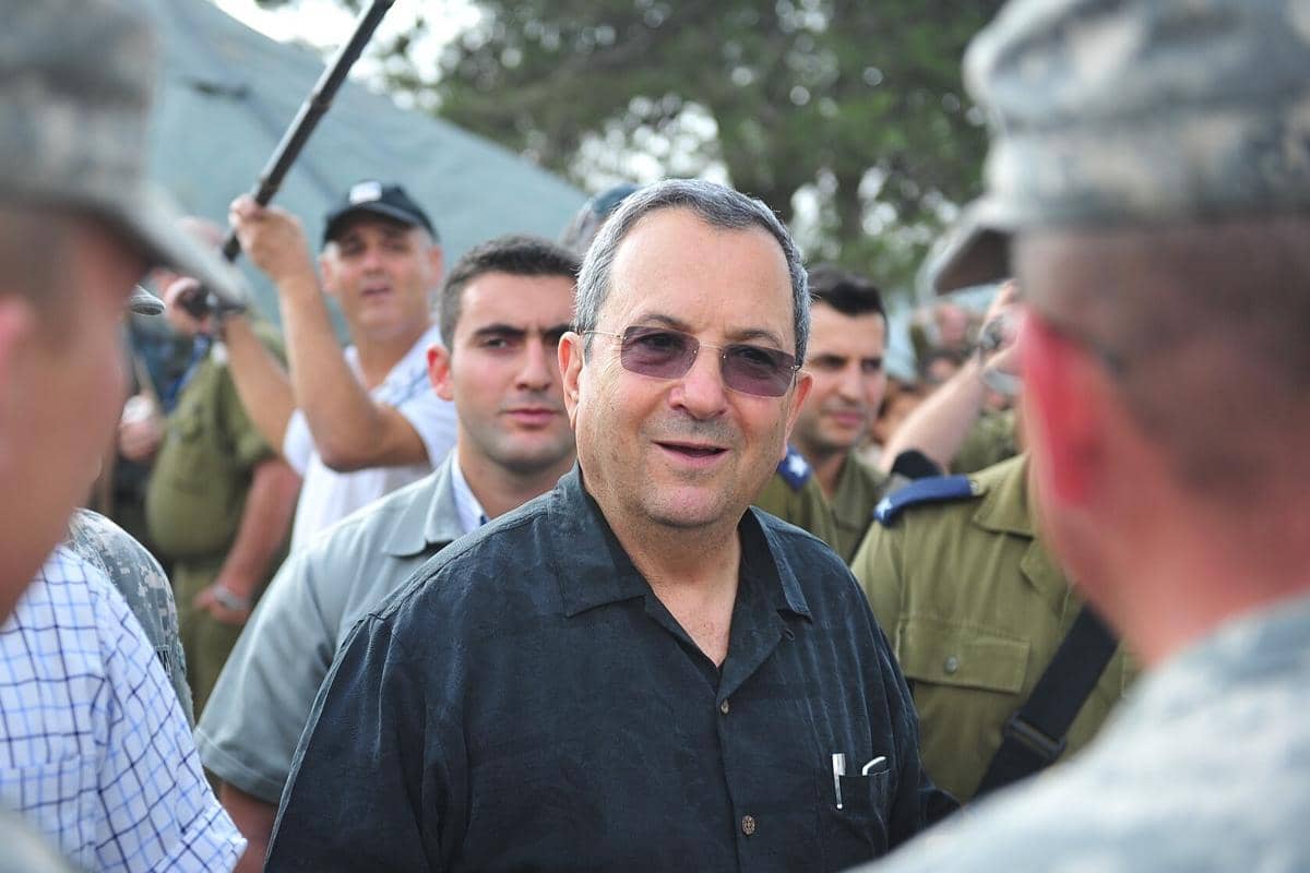 mantan PM Israel Ehud Barak 