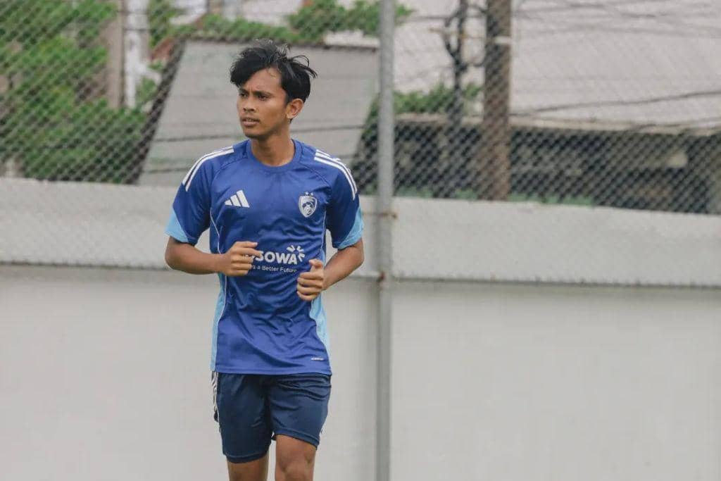 Pemain PSM Makassar, Ricky Pratama.