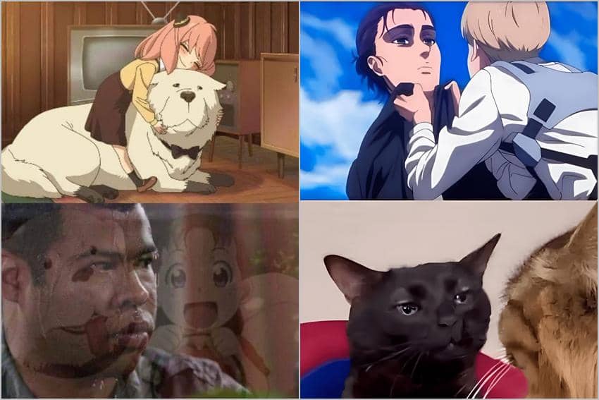 8 Meme Momen Anime yang Punya Nuansa Mirip, Anya dan Nina Tucker?