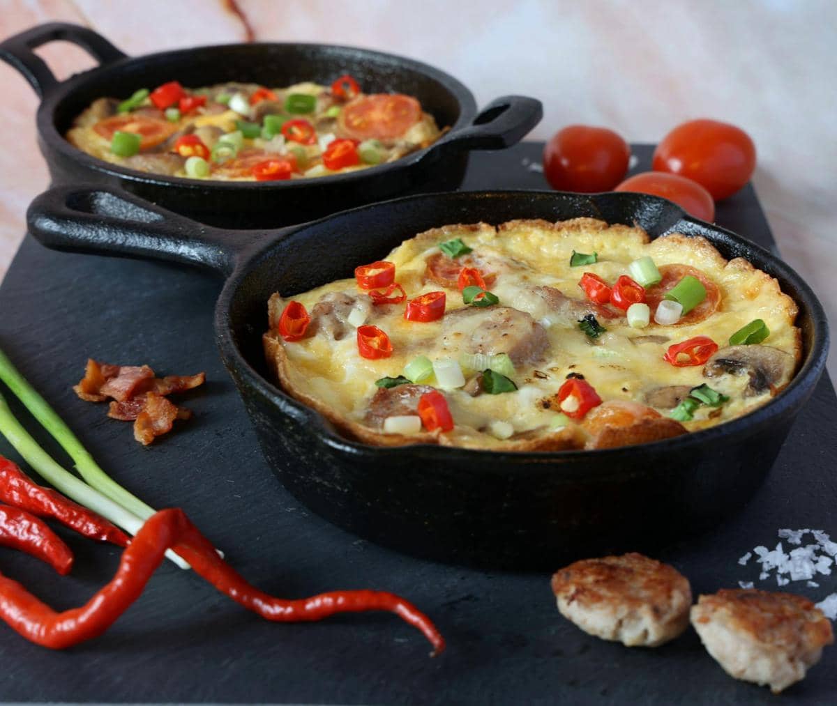 ilustrasi tiroler omelette