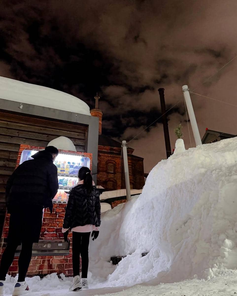 Boy William menikmati liburan musim dingin di Jepang