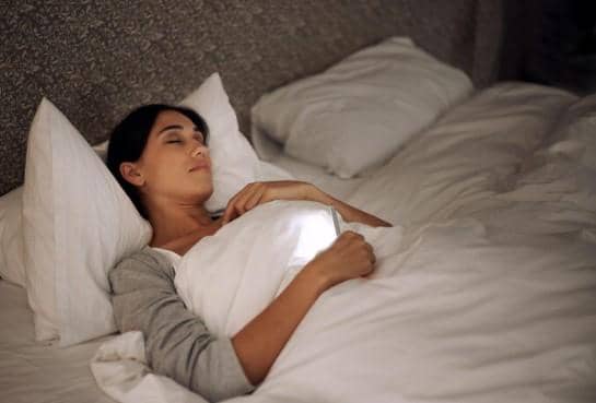 ilustrasi tidur malam hari