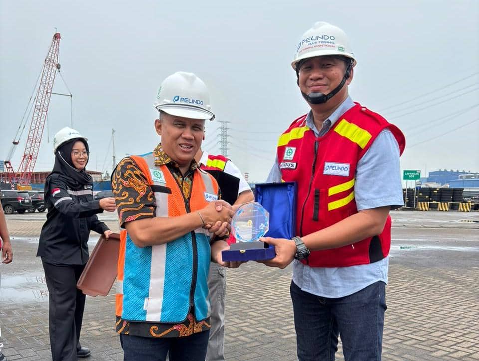 PTP Nonpetikemas Raih Penghargaan The Best Terminal HSSE Risk Control 2025