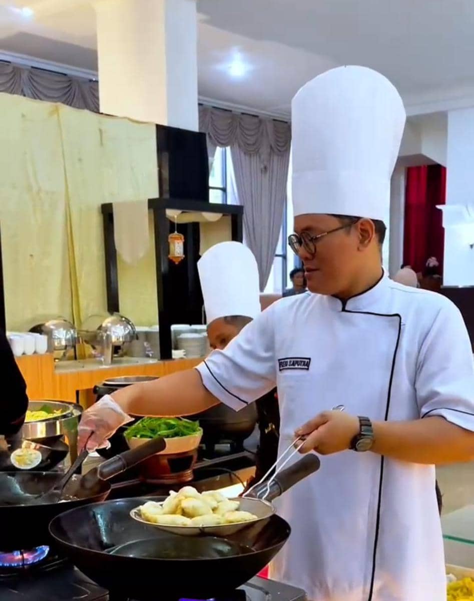 Hidangan All You Can Eat di Swarna Dwipa Hotel Palembang