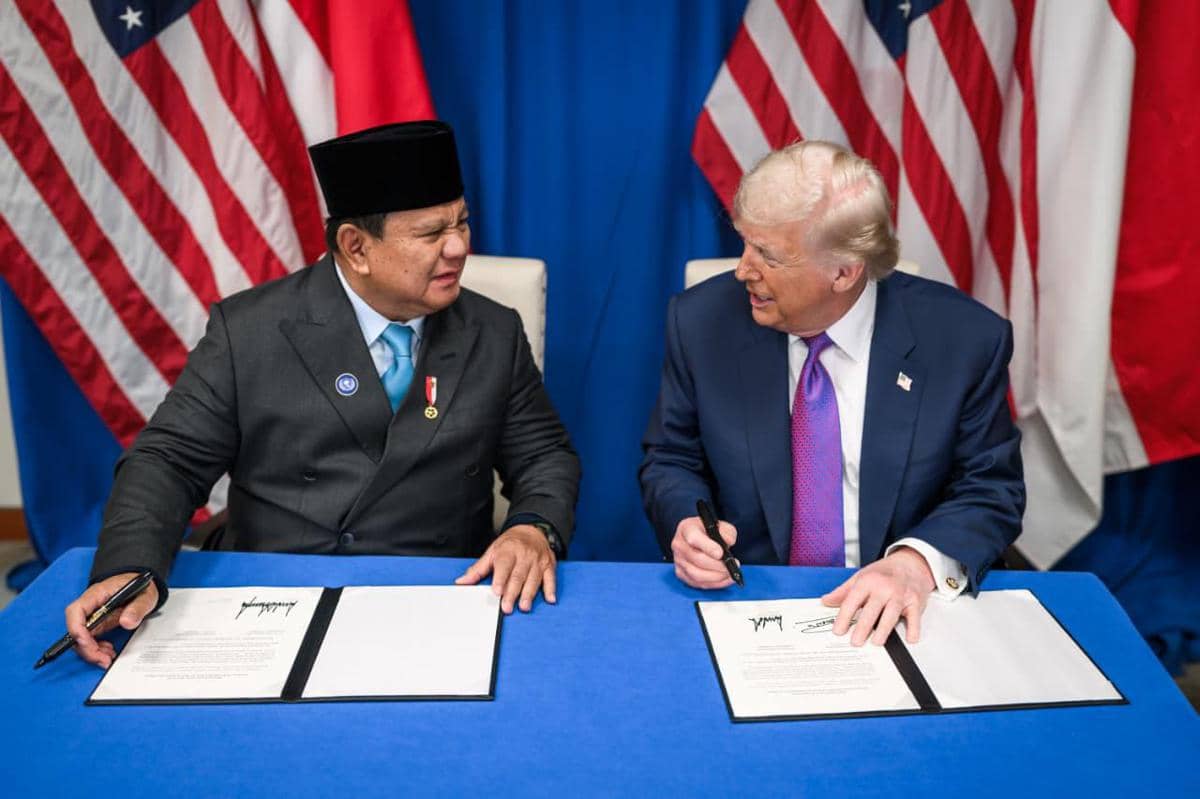 Trump Tak Mau Cari Masalah dan Sebut Gagah, Prabowo: Bercanda