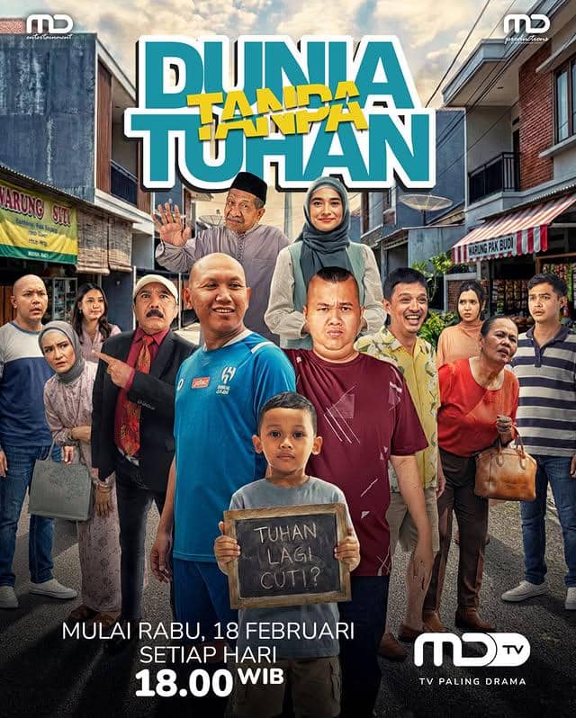poster Dunia Tanpa Tuhan