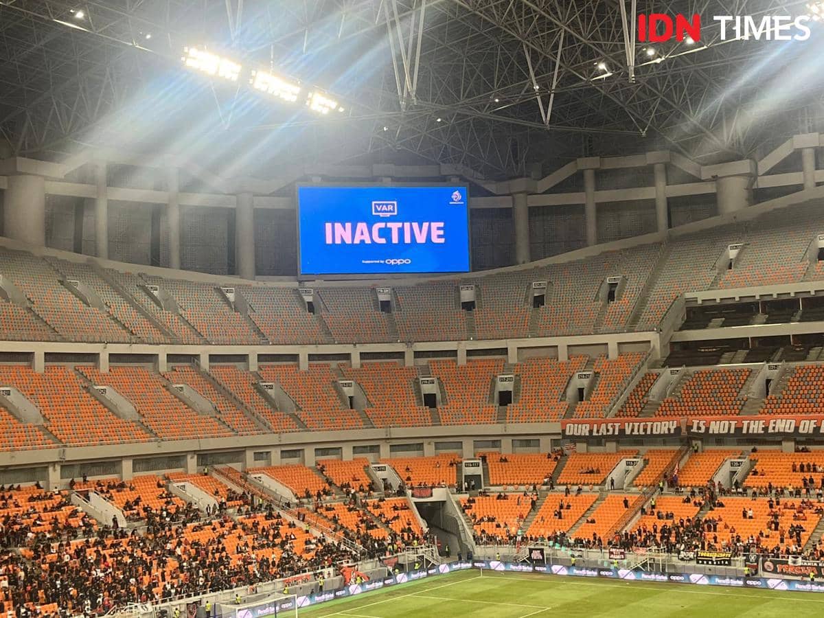 Tak Ada VAR saat Persija vs PSM di JIS, Masalah Sinyal?