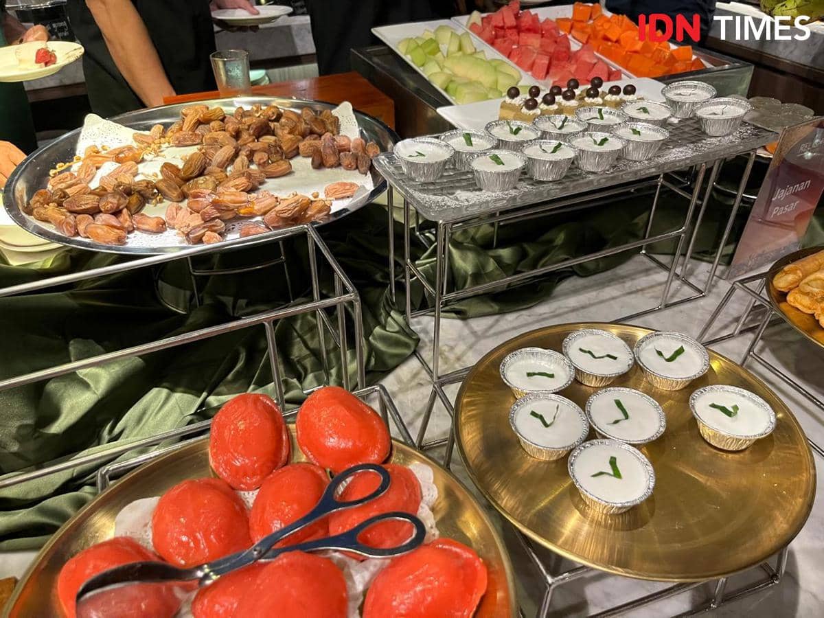 Potret menu takjil Ramadan 2026 di Fraser Residence Menteng, Jakarta Pusat