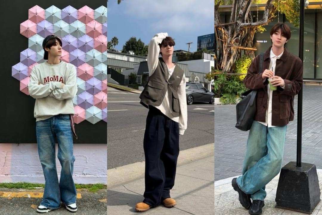 10 Inspirasi Outfit Clean Casual Blue Pongtiwat, Keren Maksimal! 