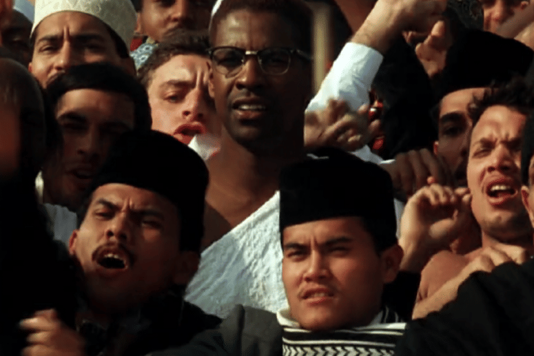 cuplikan adegan dalam film Malcolm X 