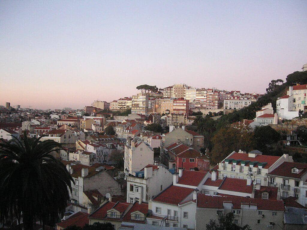 potret kota Lisbon