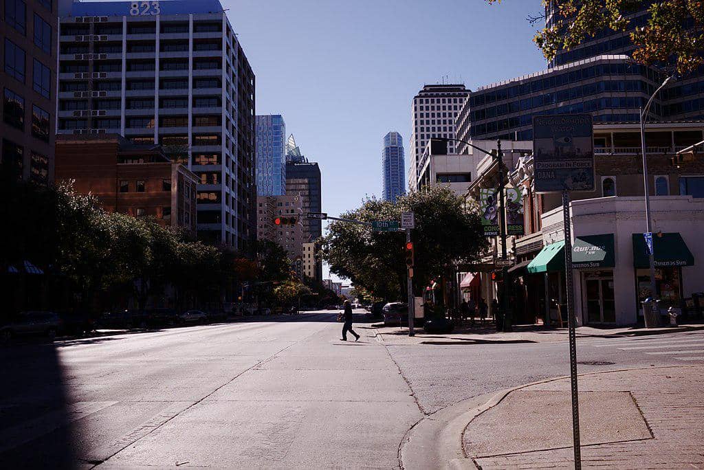 potret suasana Austin, Texas