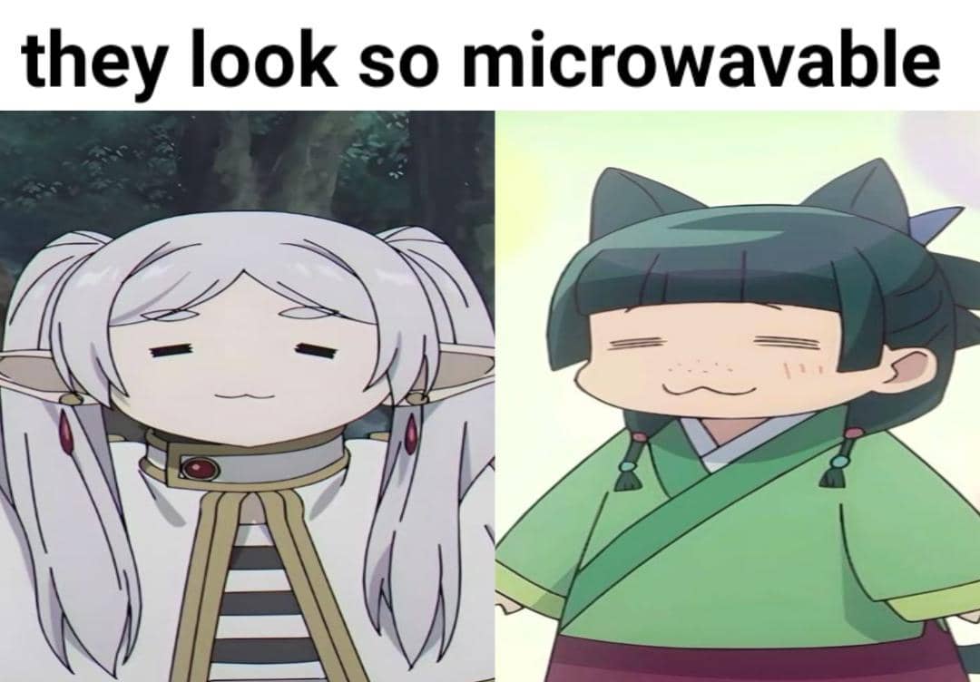 meme anime tentang microwave